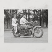 Koppelmotor, 1928 briefkaart (Voorkant)