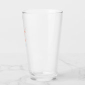 KOPPELNAAM PERZIK GROENE DATUM TROUWEN ROMANTISCH GLAS (Links)