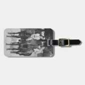 Koppelpaarden Bagagelabel (Voorkant horizontaal)