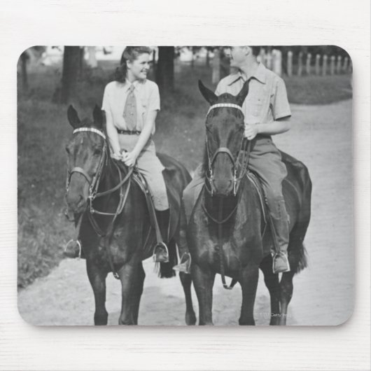 Koppelpaarden Muismat (Voorkant)