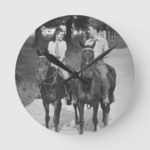 Koppelpaarden Ronde Klok