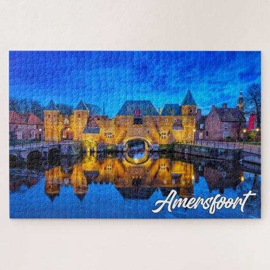 Koppelpoort Gate, Amersfoort, Netherlands Legpuzzel (Horizontaal)