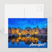 Koppelpoort poort, Amersfoort, Nederland Briefkaart (Voorkant / Achterkant)