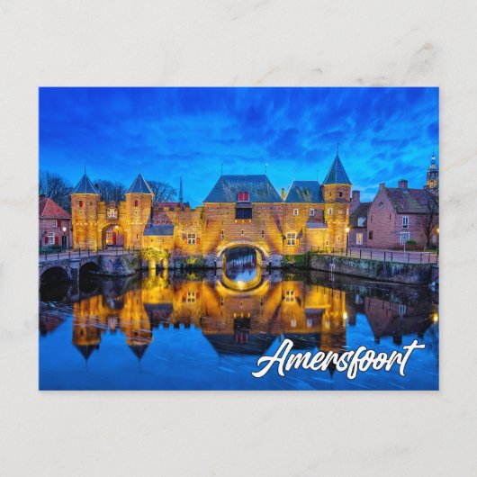 Koppelpoort poort, Amersfoort, Nederland Briefkaart (Voorkant)