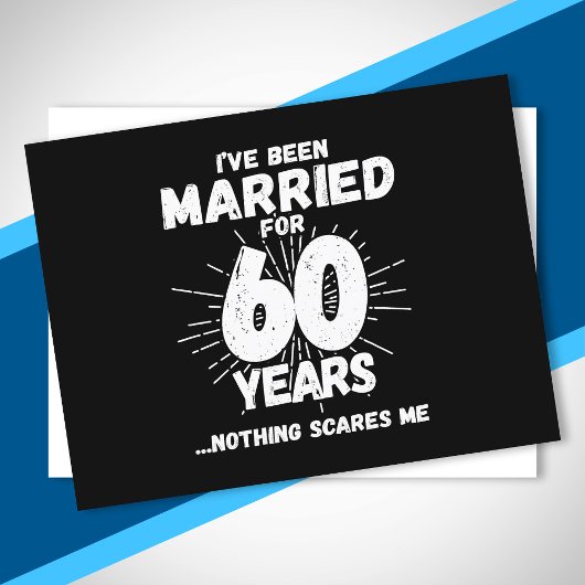 Koppels 60 Jaar Getrouwd Grappige 60e Verjaardag Briefkaart