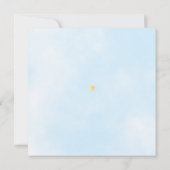 Koppels Baby shower Twinkle Twinkle Little Star Kaart (Achterkant)