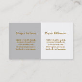 Koppels Belkaart met Volledige Foto Visitekaartje (Achterkant)