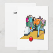 Koppels Bowling Kaart (Voorkant / Achterkant)