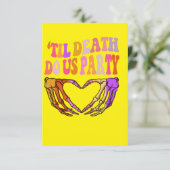 koppels bruiloft 'Til Death Do us Bachelorette' (Staand voorkant)