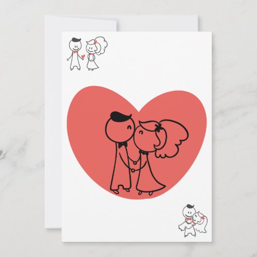 Koppels bruiloft-weddenschap kaart (Achterkant)