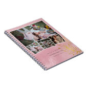 Koppels BUCKET LIST Foto Collage Pas getrouwd Jour Notitieboek (Rechterzijde)