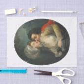 koppels die door Jean-Frédéric Schall worden inges Tissuepapier (Craft)