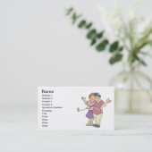 koppels die samen Golf blijven Visitekaartje (Staand voorkant)