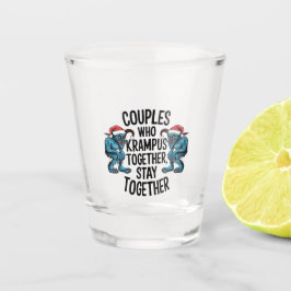 Koppels die samen Krampus vieren, blijven samen Ke Shot Glas