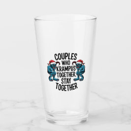 Koppels die samen Krampus vieren, blijven samen XM Glas