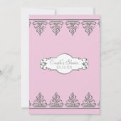 Koppels Douche  Classic Barok Swirl Kaart (Achterkant)