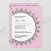 Koppels Douche  Classic Barok Swirl Kaart (Voorkant / Achterkant)