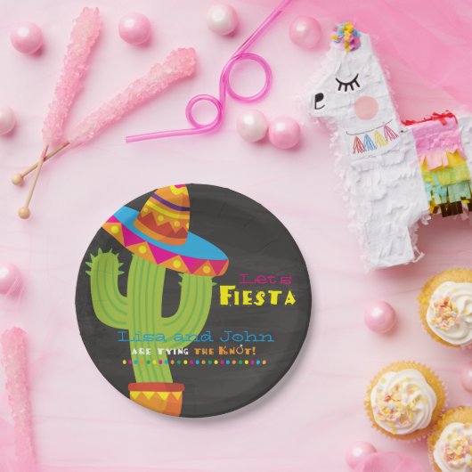 Koppels Douche Fiesta Papier Bord (Feest)