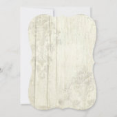 Koppels Douche Modern   Bloemenhout Kaart (Achterkant)