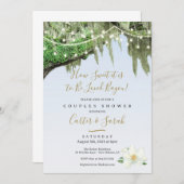 Koppels douche uitnodigingen, bruiloft douche kaart (Voorkant / Achterkant)