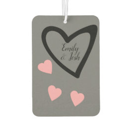 Koppels foto hoort roze grijze zoetstof luchtverfrisser