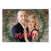 Koppels Foto Kerstmis (Voorkant Horizontaal)