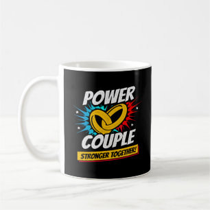 Koppels Gehuwd Verliefd Sterker Samen Koffiemok