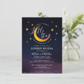 Koppels Geslacht onthullen Twinkle Star Buitenspat Kaart (Staand voorkant)