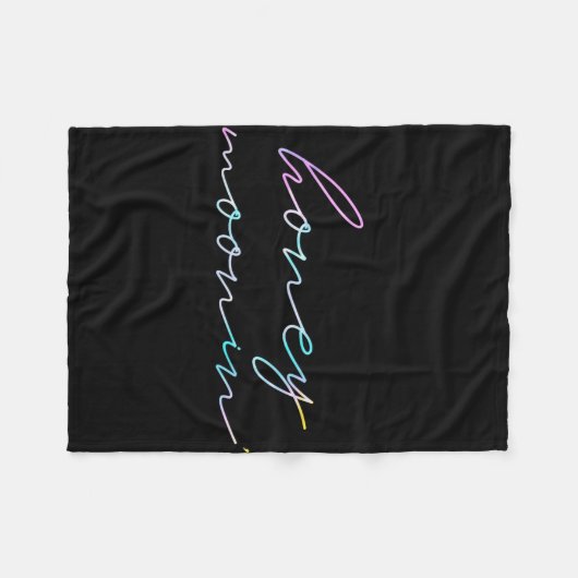 Koppels Getrouwd Matching Honeymoon Vakantie Honin Fleece Deken (Voorkant (Horizontaal))