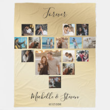 Koppels Gift Valentijnsdag Hart Foto Collage