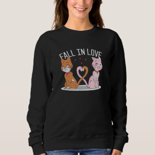 koppels Herfst in liefdeshut zijn en haar T-shirt