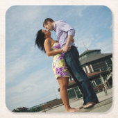 koppels in liefde | Vierkante Onderzetters (Voorkant)