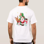 Koppels Kerst Bijpassende Shirt Set (Achterkant)
