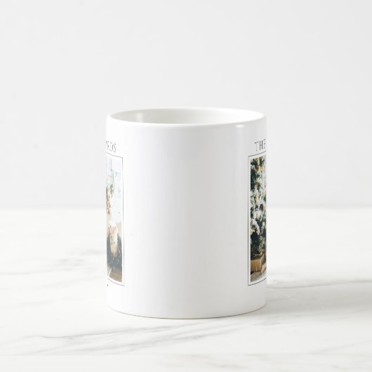 Koppels Kerstfoto Keepsake Koffiemok (Center)