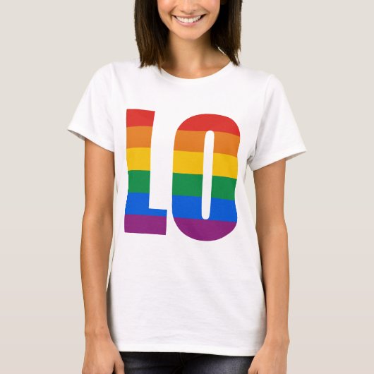 KOPPELS LOVE LETTERS - LO T-SHIRT (Voorkant)