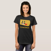 Koppels Macaroni en Kaas Beter Samen Koppel T-shirt (Voorkant volledig)