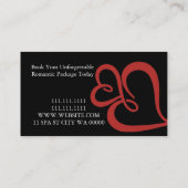 Koppels Massage Spa Therapistische klinische washe Visitekaartje (Achterkant)