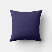 Koppels Monogram Pillow | Navy Blue Kussen (Achterkant)