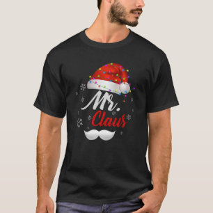 Koppels Mr Clause Santa Light Pet Jubileum Xmas T-shirt