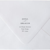 Koppels namen retouradres Rubberen stempel