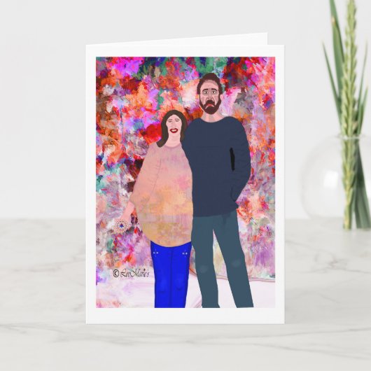 Koppels ondersteunen het creatieve ontwerp van Lee Kaart (Voorkant)