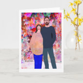 Koppels ondersteunen LeeMarie's creatieve ontwerp Kaart (Gele Bloem)