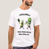Koppels Pickleball T-Shirt van Posh Little Finds (Voorkant)