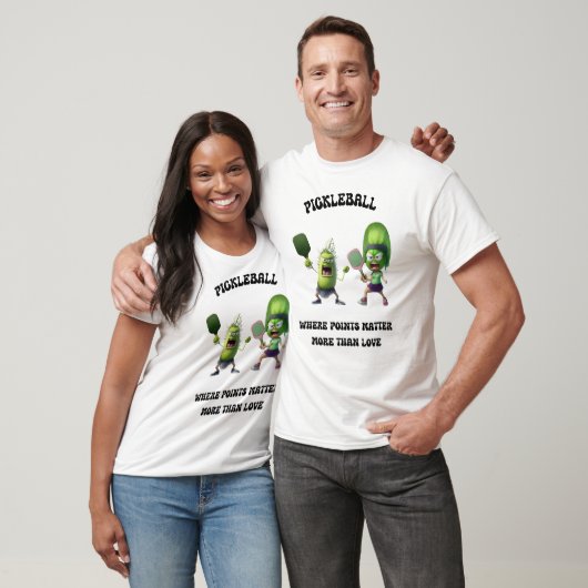 Koppels Pickleball T-Shirt van Posh Little Finds (Unisex)