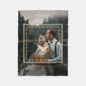 Koppels relatie liefde thuisdeken fleece deken (Voorkant)