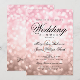 Koppels Roos Verpletterende roze roze lichten Kaart