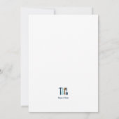 Koppels Shower Invite (cadeaus voor rond huis) Kaart (Achterkant)