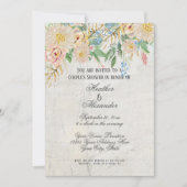 Koppels tonen een moderne Waterverf Kaart (Voorkant)