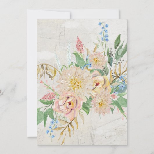 Koppels tonen een moderne Waterverf Kaart (Achterkant)