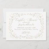 Koppels tonen eenvoudige Waterverf Moderne lederen Kaart (Voorkant)